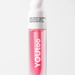 Масло-блеск для губ GLAZE ME! YOUtoo в прозрачном флаконе с розовым наполнением — YOUtoo